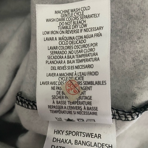 U.S. Army Black and Gray Full Zip Front Hoodie Jacket NWT Size M - Picture 11 of 11